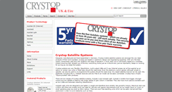 Desktop Screenshot of crystop.co.uk